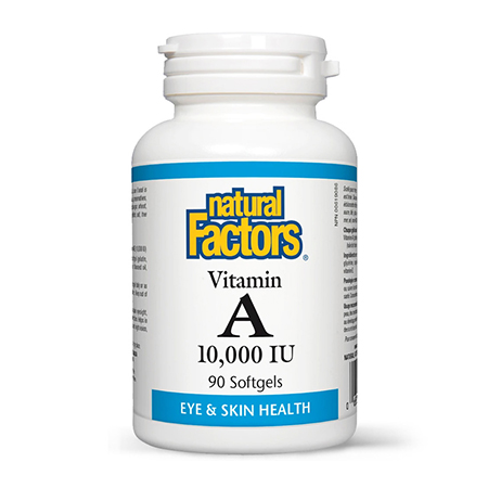 Vitamina A 10.000UI 90 cps, Natural Factors