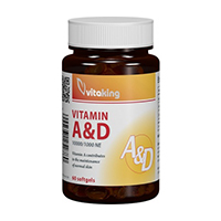 Vitamina A & D 60 cps, Vitaking