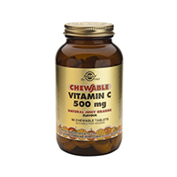 Vitamina C 500mg 90 tablete masticabile, Solgar