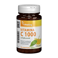 Vitamina C 1000mg cu bioflavonoide, acerola si macese 30 cpr, Vitaking