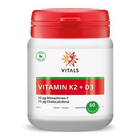 Vitamina K2 + D3 60 cps, Vitals